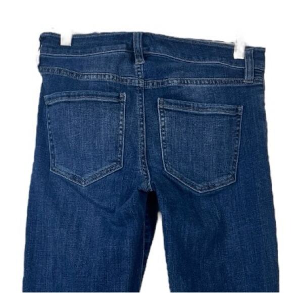 Liverpool Jeans Straight Leg Mid Rise Dark Wash Stretch Women’s Size 4/27 - Picture 4 of 7